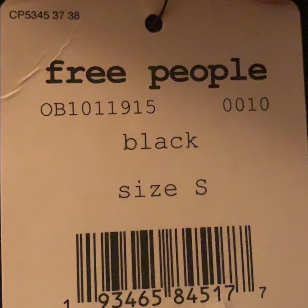 Free People Rumi Ruched Black Leather Skirt Small - Picture 6 of 6